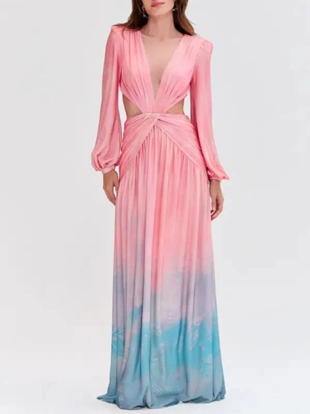 PatBO Aurora Cut Out Gown